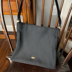 HAMILTON HODGE Structured Black Bag